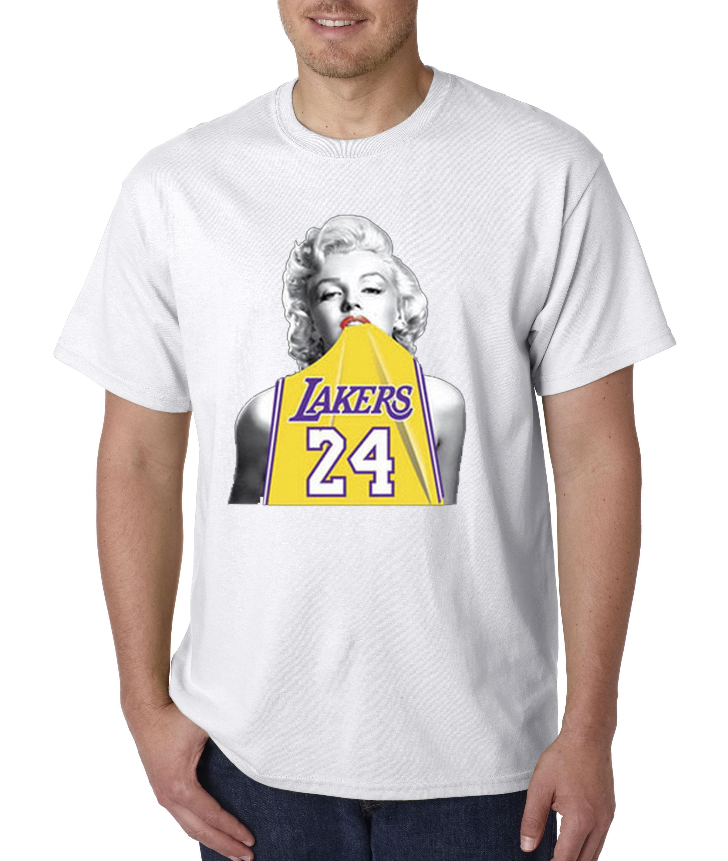 t shirt marilyn monroe lakers