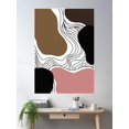 thumbnail image 2 of Abstract Line Art Poster Wall Art, Modern Wall Decor For Living Room Bedroom, 16x24 UNFRAMED, 2 of 3