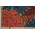 thumbnail image 5 of Nourison South Beach Indoor/Outdoor Floral Artistic Deep Sea 5' x 7'6" Area Rug, (5' x 8'), 5 of 7