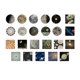 thumbnail image 2 of Set 276pcs Pegatinas Scrapbooking Suministros Adhesivo Planificador Afortunado Sencillez, 2 of 5