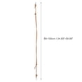 thumbnail image 2 of Unique Bargains 1 Pc Single Shoulder Handbag Strap for Office Khaki PU Metal, 2 of 5