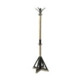 thumbnail image 2 of Mercana Lamda 22 x 74.5 Black Metal and Light Brown Wood Coat Rack, 2 of 4