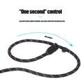 thumbnail image 3 of Adjustable Dog Integrated P-type Rope Stereoscopic Reflective Dog Leash Collar Pet Supplies, 3 of 8