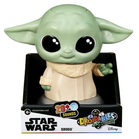 Star Wars Droidables Grogu Star Wars Electronic Figure Interactive Toys (4 )