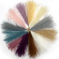 thumbnail image 1 of uds. Faux artificial 5 d pampas grass pared grande 45 cm azul pequeño esmerilado artificial uva pampas grass con jarrón Sincero Hogar, 1 of 5
