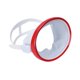 thumbnail image 3 of Máscara de buceo de lente de lente de una sola vista ovalada de gafas ovales con visión ancha para adultos gafas de natación para bucear equipo de Rojo, 3 of 8
