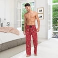 thumbnail image 6 of GZHJMY Valentine's Day Pajama Pants for Men, Lounge Pants Lightweight Men Pajama Bottoms with Drawstring Pockets, Christmas New Year Birthday Gifts, Medium, 6 of 6
