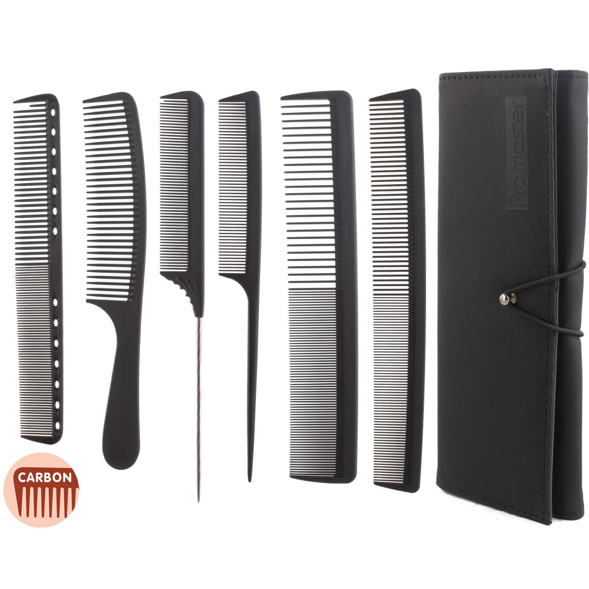 6 Professional Salon Hair Cutting Combs Set, Stylist Barber Comb Set,  Stylist Carbon Comb Set | Walmart Canada