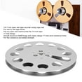 thumbnail image 4 of 1/4 7 Inch Empty Tape Reel Universal For Opening Machine Part Recording Takeup Reel, Aluminum Alloy 11 Hole Empty Takeup Reel For Reel To Reel Tape Machines Replacement, 4 of 8