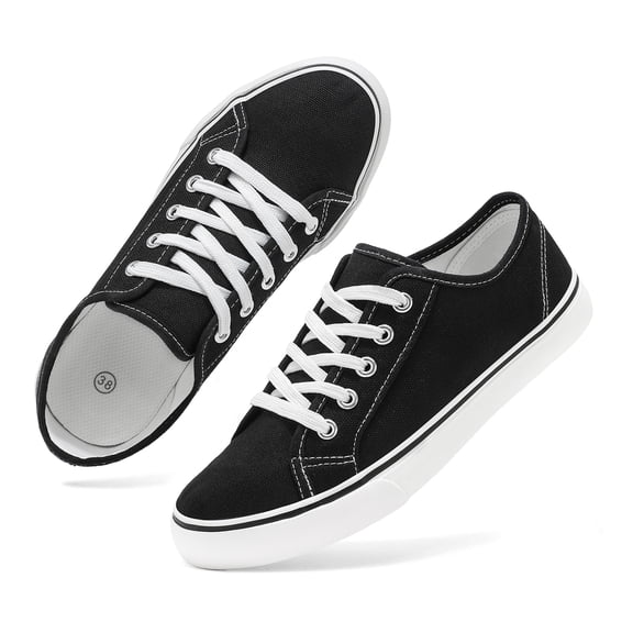 Canvas Shoes for Women, Women's Casual Low Top Sneakers