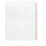 Avery Collated Legal Dividers Allstate Style, Letter Size, 26-50 Tab Set (1702)