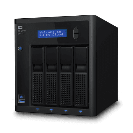 WD - My Cloud Expert 4-Bay External Network Storage (NAS) - Black