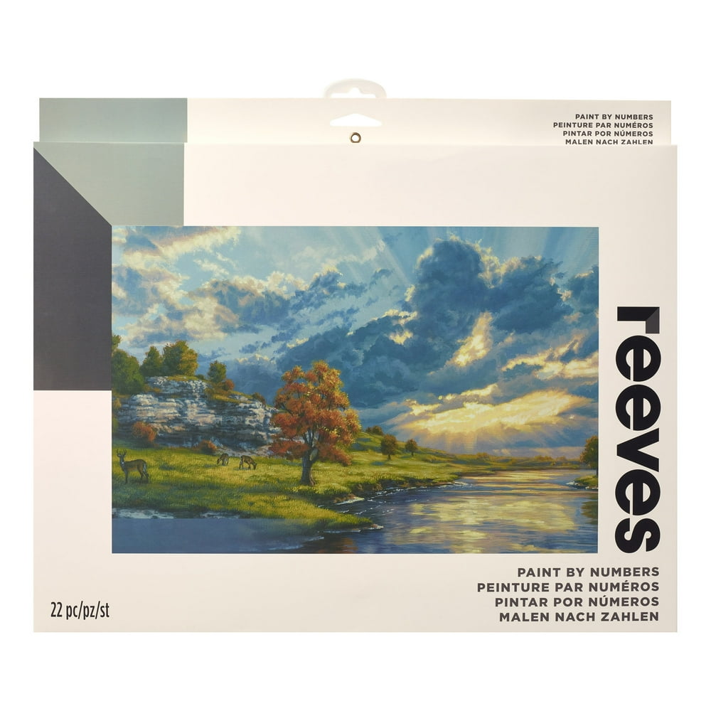 Reeves Paint by Numbers Artists Collection 12" x 16" River's Edge