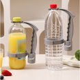 thumbnail image 3 of QualitChoice Ensemble de 2 Pcs, Porte-Boisson avec Poignée Confortable, Porte-Boisson, Fonctionnement Pratique, pour Enfants, Adultes. Gris, 3 of 6