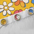 thumbnail image 4 of Homewish Kawaii Vintage Flowers Black Out Curtains For Boys Girls,Colorful Floral Blossoms Curtains Pack of 2 (42x63 Each),Spring Garden Bedroom Curtains,Luxury Bedroom Decor, 4 of 6