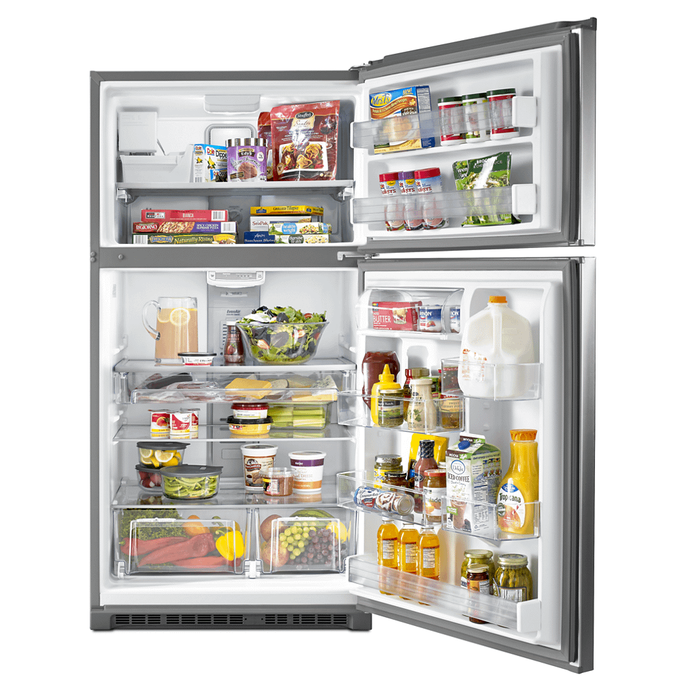 Maytag Mrt711smf 33" Wide 21.24 Cu. Ft. Top Mount Refrigerator - Stainless Steel - image 2 of 5