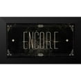 thumbnail image 2 of SD Graphics Studio 14x9 Black Modern Framed Museum Art Print Titled - Silent Film Type II (Encore), 2 of 5