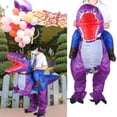 thumbnail image 4 of Disfraz Inflable de Dinosaurio de Cuerpo Completo, ROPA de Fiesta de Tela de Poliéster, Impermeable para adultos, Fiestas de Niños Halloween, 4 of 7