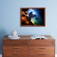 thumbnail image 5 of Fantasy Deep Space Nebula with Planet, Scenic Framed Art Print Wall Art by HomeArt, 5 of 6