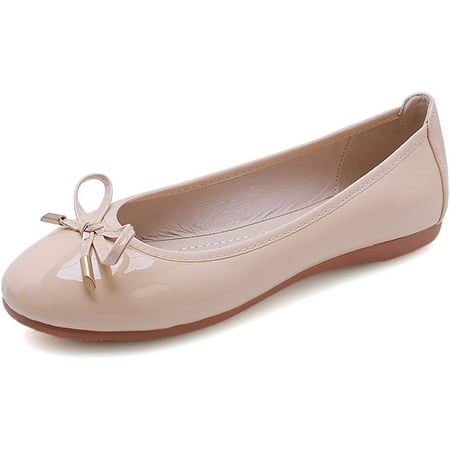 

Pfhytec LU Women s Foldable Flat Shoes Portable Travel Ballet Flats Roll Up Slipper Shoes