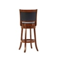 thumbnail image 5 of Augusta Swivel Wood Bar Stool - Amber, 5 of 6