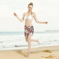 thumbnail image 4 of Disketp Chicken Women Swimsuit Cover Up Short Chiffon Summer Beach Sarong Bikini Wrap Skirt Bathing Suit, 4 of 5