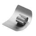 thumbnail image 1 of Stainless Steel Finger Guards - Kitchen Tool Knives, 4-Pack for Safe Slicing and Chopping Vegetables, 1 of 5