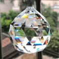 thumbnail image 3 of 3 Pack Clear 30mm 1.18" Crystal Glass Ball Prism Rainbow Maker Suncatcher Hanging Pendant for Window, Decoration, Gift, Feng Shui, 3 of 7