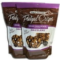 thumbnail image 3 of (5 pack) Snack Factory Dark Chocolate Pretzel Crisps Drizzlers 5.5 Ounce, 2 Packs, 3 of 7