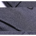 thumbnail image 3 of Abrigo para hombre, chaqueta larga, abrigos gruesos, abrigo de lana de invierno para hombre, gabardina para hombre, chaqueta informal de trabajo, 3 of 5