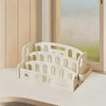 thumbnail image 1 of Elodie Kids Book Rack Sturdy for Quick Book Access Kids Bookshelf for Gifts Bedroom White, 1 of 8
