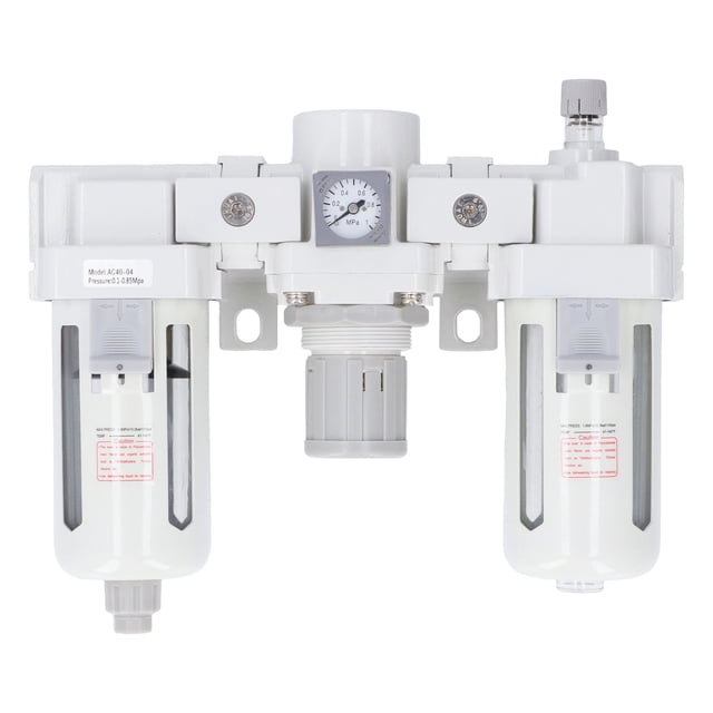 Regulador de filtro de aire, separador de aceite de agua G1/2 pulgadas, procesador de fuente de aire, regulador de filtro de aire comprimido, accesorio neumático para compresor y herramientas de aire