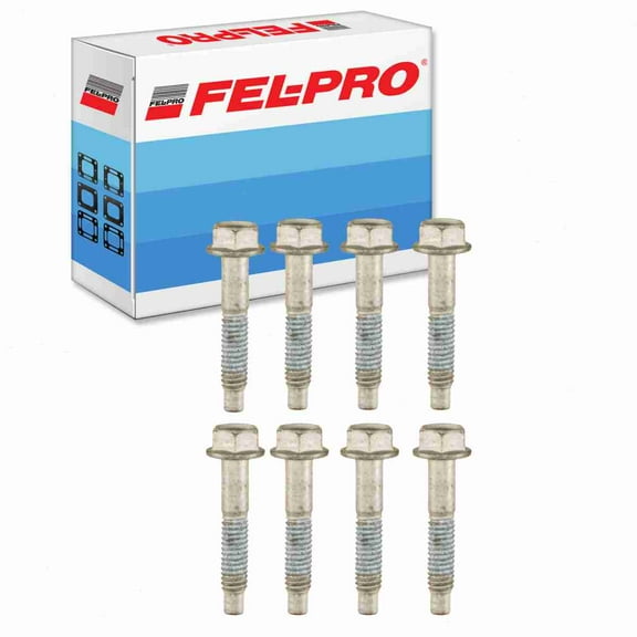 Fel-Pro Lower Engine Intake Manifold Bolt Set compatible with Chevrolet K1500 4.3L 5.0L 5.7L V6 V8 1996-1999