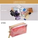 thumbnail image 3 of Neceser transparente con cremallera, neceser de gran capacidad para mujeres y niñas, 3 of 5