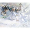 thumbnail image 3 of Haenraets, Willem 14x12 Black Modern Framed Museum Art Print Titled - Sisters, 3 of 5