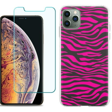 For Apple Iphone 11 Pro Max Phone Case Slim Fit Tpu Case With Tempered Glass Screen Protector By Onetoughshield Twilight Elephant Walmart Com