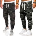 thumbnail image 3 of Men's Camo Jogger Harem Pants,Camo Cargo Jogger Pants for Men Plus Size,Camouflage Harem Sports Trousers Outdoor Sweatpants Tactical Casual Pants, 3 of 3
