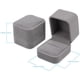 thumbnail image 2 of Caja de 2 Anillos de Terciopelo, Caja para Anillos de Compromiso Minimalista y Elegante, Cajas para Pendientes Clásicas, para Propuesta de Compromiso, 2 of 5