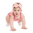 thumbnail image 4 of Hello Kitty and Friends Baby Girls Sleeveless Graphic Romper with Matching Bow Headband, Sizes 0/3M-24M, 4 of 7