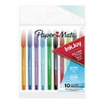 thumbnail image 1 of Paper Mate InkJoy 100ST Stylos à Bille, Pointe Moyenne (1,0 mm), Couleurs Assorties, 10 Unités, 1 of 3