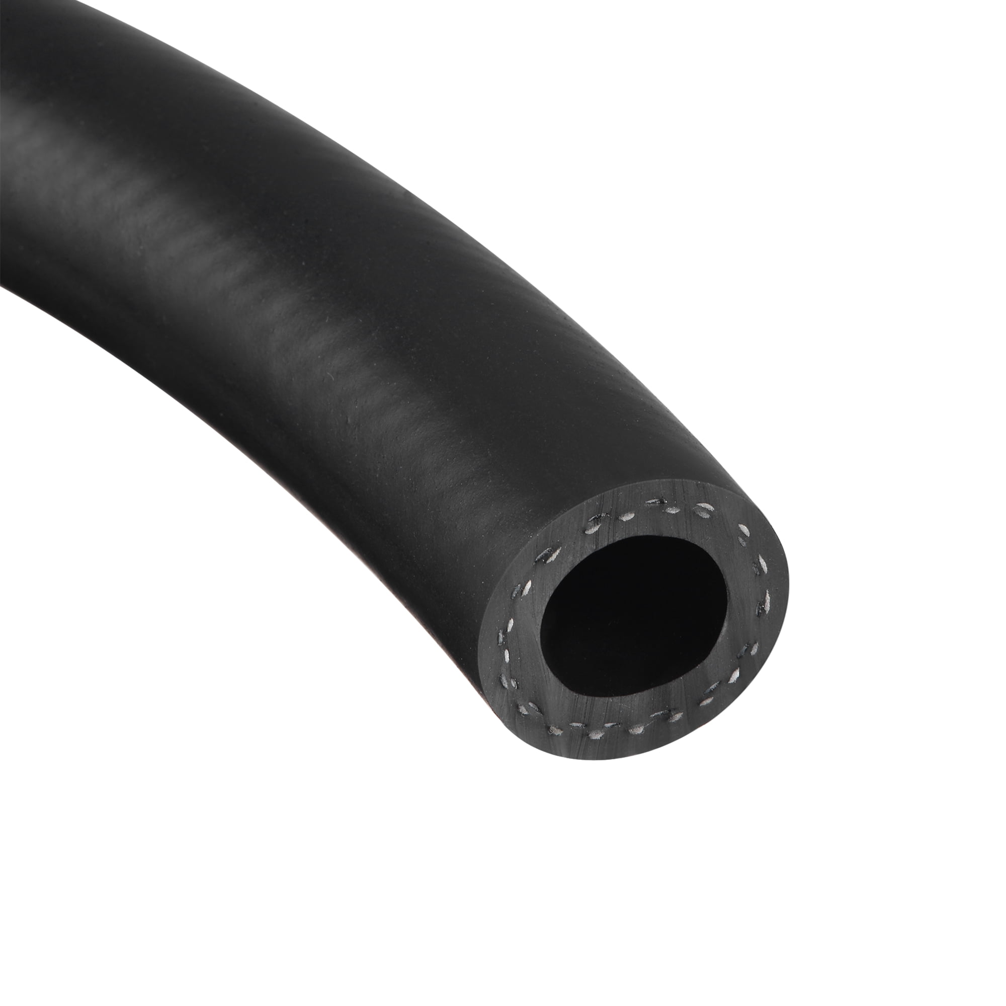 5/8" ID Fuel Line Hose 1" OD 2ft Black Rubber Oil Hose for Fuel System