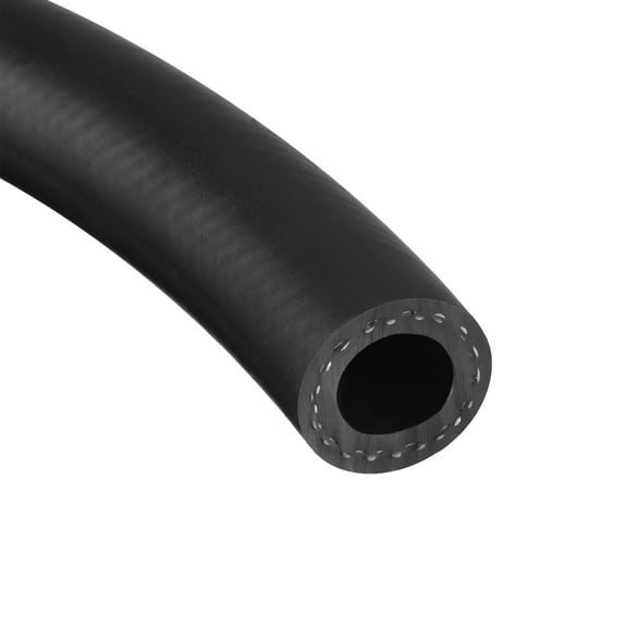 5/8" ID Fuel Line Hose 1" OD 2ft Black Rubber Oil Hose for Fuel System, Oil, Lubricant