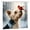 Color 2, variant on Joocen Yorkshire Terrier With Cardinal Bird Polyester Shower Curtain For Home Bathroom Bath Tub Decoration 72x72 inch