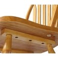 thumbnail image 3 of Selections Arrowback Windsor Dining Side Chair in Light Oak Solid Wood Set of 2, 3 of 7