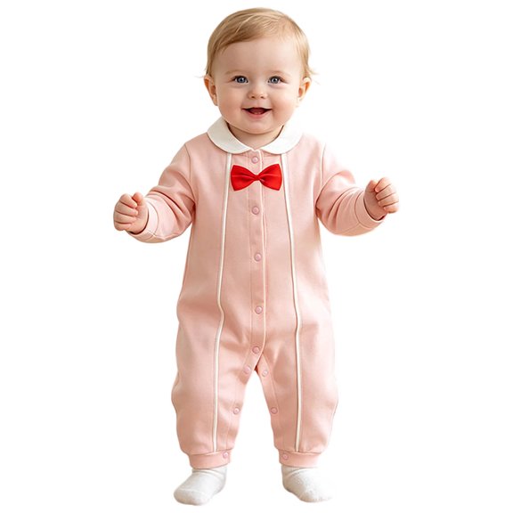 JFOPQVSM Newborn Baby Girl Clothes Preemie Fall Winter Floral Outfits Infant 0 3 6 12 18 Months Romper,Cute Babies Jumpsuits