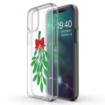 thumbnail image 1 of TalkingCase Slim Phone Case Compatible for Apple iPhone 12 Pro MAX, Mistletoe Print, Lightweight,Flexible,Soft, USA, 1 of 7