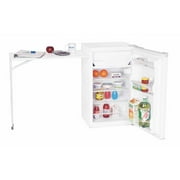 Haier 4.0 Cubic Foot Mini Fridge with Built in Collapsable Desk