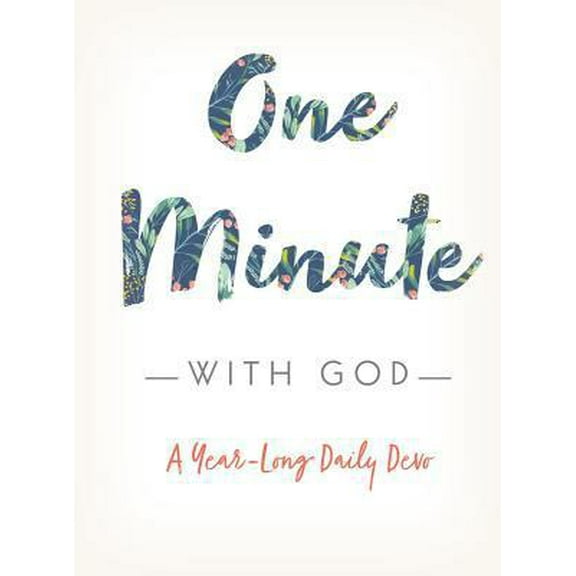 Pre-Owned One Minute with God: A Year Long Daily Devotional (Hardcover) 1684085632 9781684085637