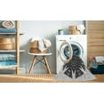 thumbnail image 2 of Ahgly Company Machine Washable Indoor Rectangle Transitional Silver Gray Area Rugs, 7' x 9', 2 of 7