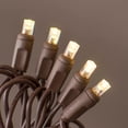 thumbnail image 1 of Wedding Lights String Lights 70 Wide Angle LEDs Plug in Brown Wire Warm White, 1 of 1